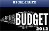 Hilights of the Union Budget 2012-13 presented Today, March 16